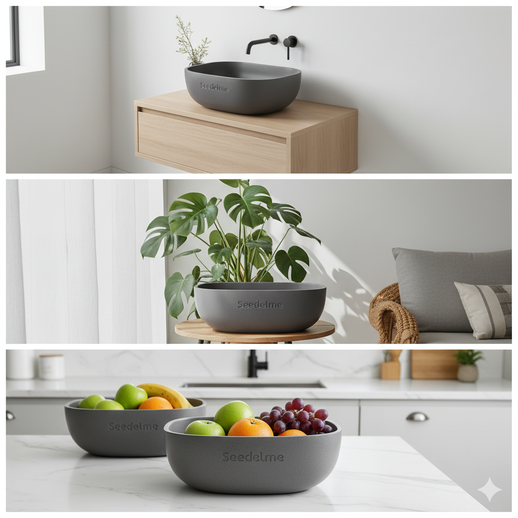 🏡 More than just a basin – it's a canvas for your creativity! 🎨