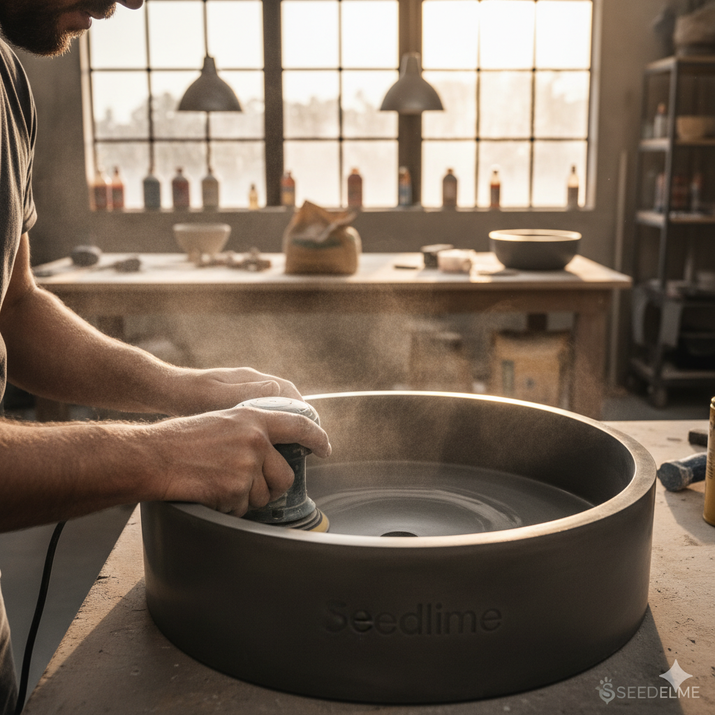 ✨ Behind every beautiful basin is a story of craft. ✨