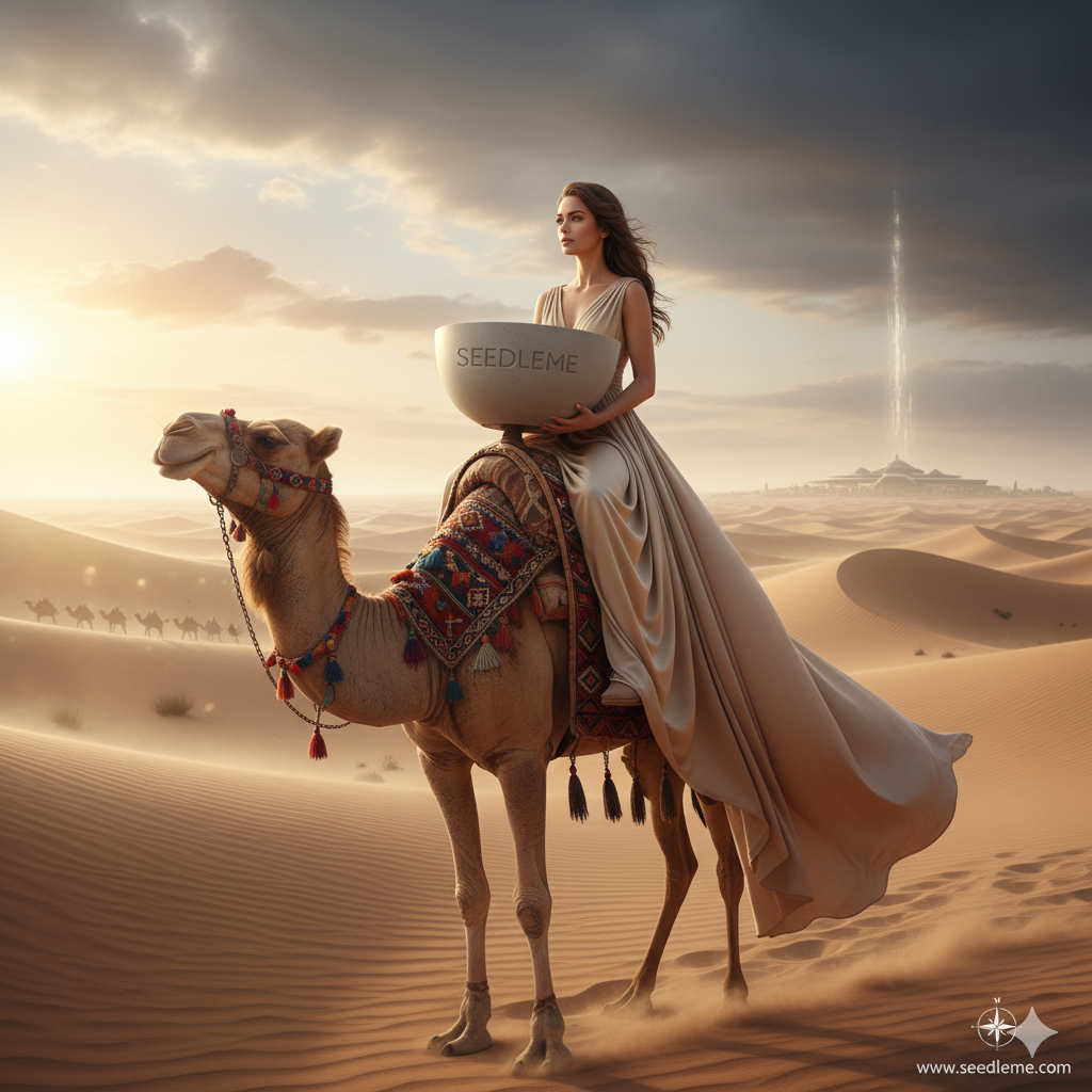 🐪 Some treasures are worth the journey. 🐪