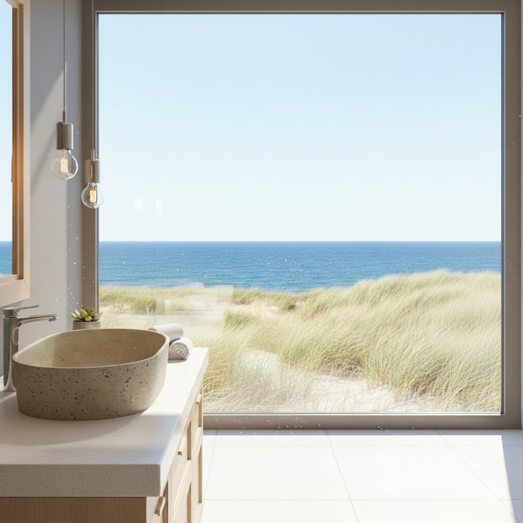 ✨ Where the Ocean Meets Your Oasis: The Exposed Aggregate Basin ✨