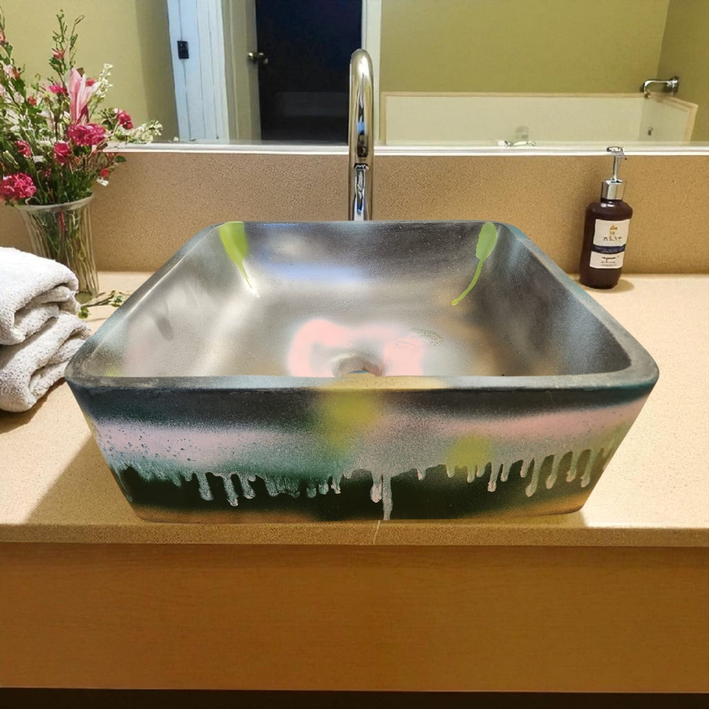 The Pink Drip 36 x 36cm