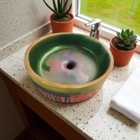 Image of Unicorns Retro Neon Rainbow 40 x 12cm