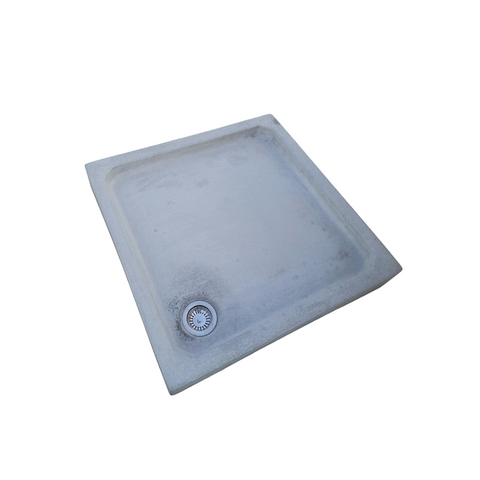 Image of Solid Square Concrete Shower Pan 90 x 90 x 13,5 Seedleme
