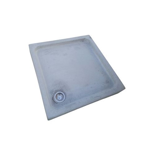 Image of Solid Square Concrete Shower Pan 90 x 90 x 13,5 Seedleme