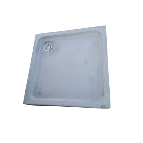 Image of Solid Square Concrete Shower Pan 90 x 90 x 13,5 Seedleme