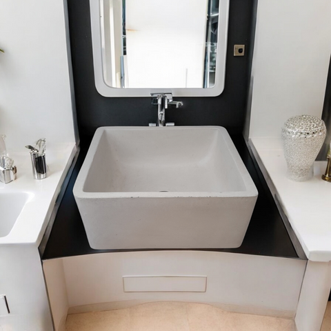 Image of Mermaids Pond Bespoke Ivory 39x39x16cm