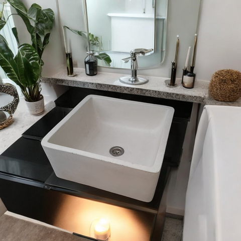 Image of Mermaids Pond Bespoke Ivory 39x39x16cm