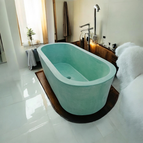 Image of Amazon Green Bespoke Bath 175 x 80 x 50cm Seedleme