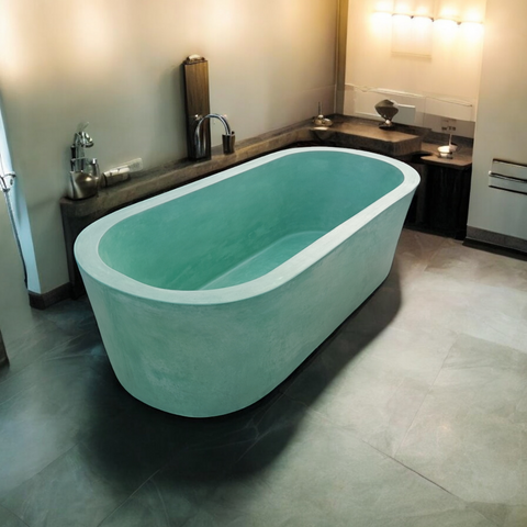 Image of Amazon Green Bespoke Bath 175 x 80 x 50cm Seedleme