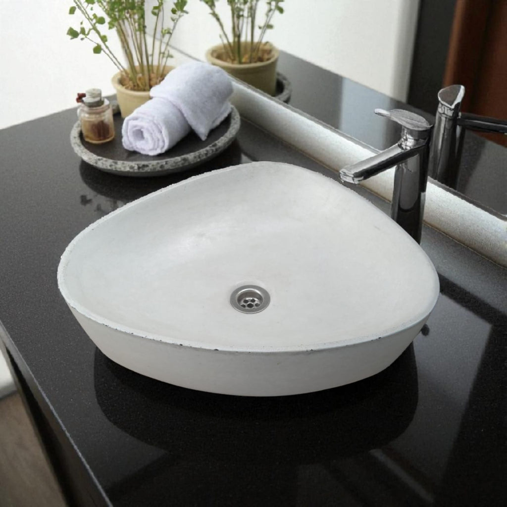 Angels Egg Bespoke Ivory Sink 50 x 41 x 11.5cm