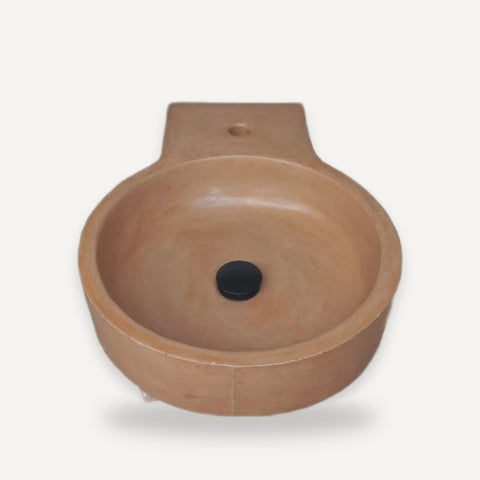 Image of The Good Lukkah Bespoke Sandstone Concrete Sink 56 x 42.5 x 12cm โ handmade concrete basin by Seedleme, Cape Town โ view 1