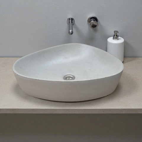 Image of Angels Egg Bespoke Grey Sink 50 x 41 x 11.5cm Seedleme