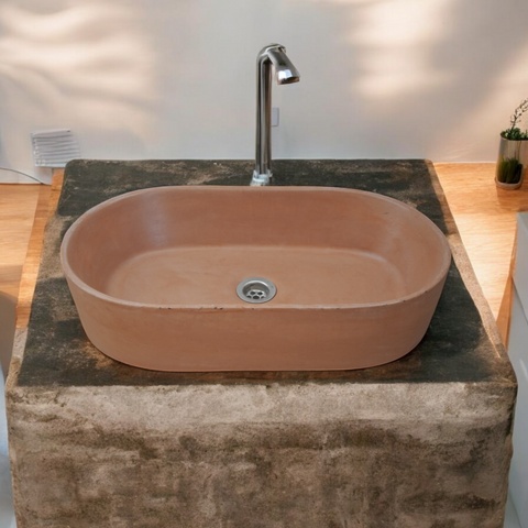 Image of Gaia's Ark Terracotta 53 x 30 x 11.5cm Seedleme