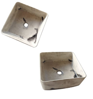 Nguni Pattern Grey Sink 31 x 31 x 12cm