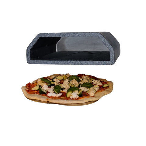 Image of Ivory Mini Wood fire pizza oven - Made from refractory concrete. Braai oven