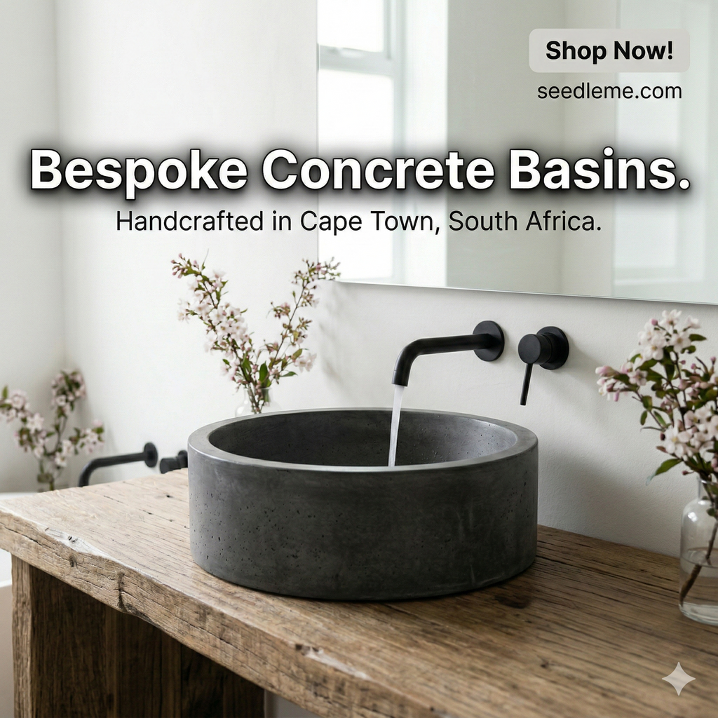 Concrete, Craft, and the Cape: Why Our Bespoke Basins Are a Bathroom Revolution