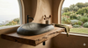 Beyond the Vessel: Why the 'Biomorphic Basin' Defines the 2026 Earthy Bathroom Revival