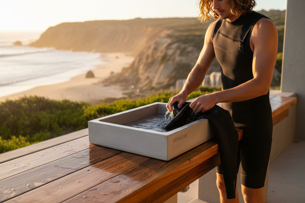 Salt, sand, and surf—the ultimate coastal lifestyle. But let’s be real: cleaning your gear shouldn't be a chore that ruins your aesthetic. 🌊🏄‍♂️