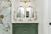 Crafting Your Dream Bathroom with a Green Round Bespoke Concrete Sink