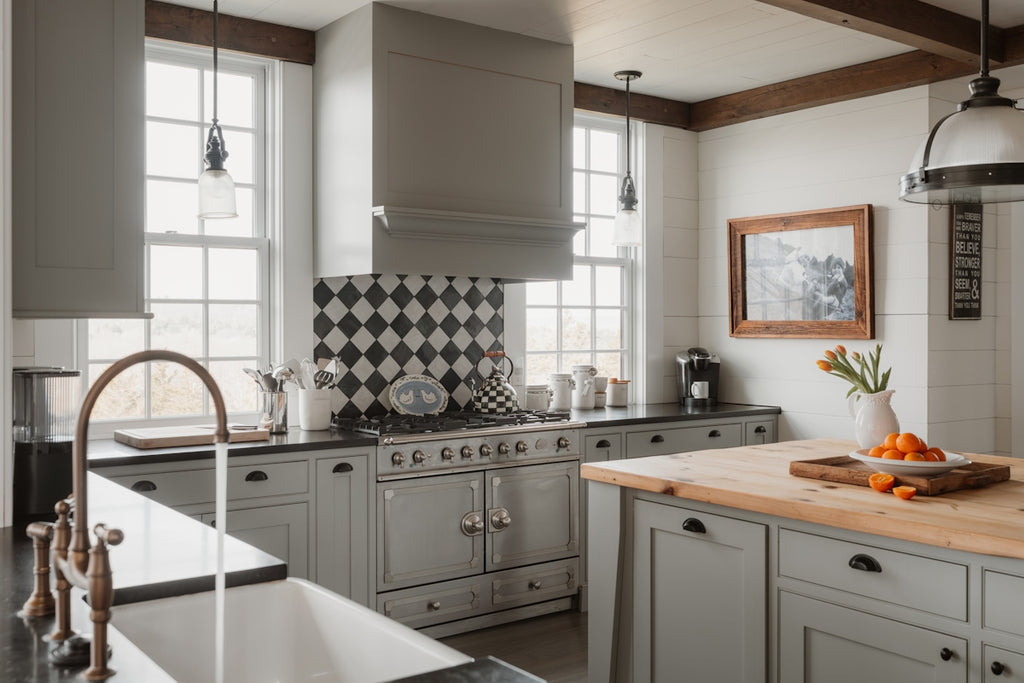Timeless Sophistication: Integrating a Large Grey Concrete Butler Sink into Your Kitchen Decor