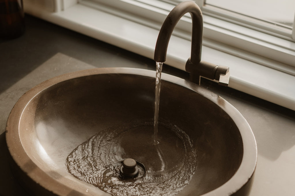 Embrace Elegance with the Peach Blossom Concrete Sink in Your Home