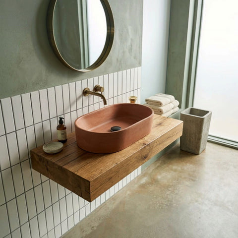 Image of Gaia's Ark Terracotta 53 x 30 x 11.5cm