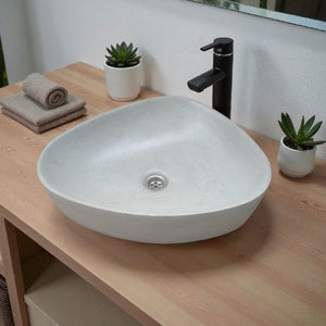 Angels Egg Bespoke Grey Sink 50 x 41 x 11.5cm Seedleme