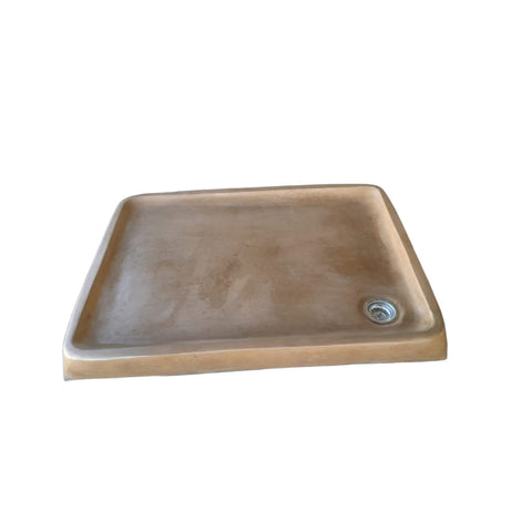 Image of Burnt Orange 120x90x10cm Bespoke Shower Tray Seedleme