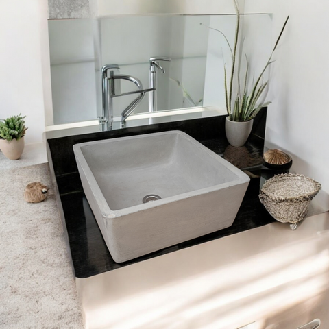 Image of Mermaids Pond Bespoke Grey 39x39x16cm Seedleme