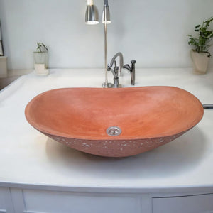 Terracotta 59 x 39 x 12cm Namibian Dream Bespoke Sink