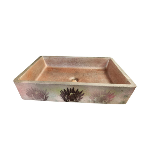 Image of Protea Soft Landing in Rose Golden Clouds 60.5 x 41 x 13cm