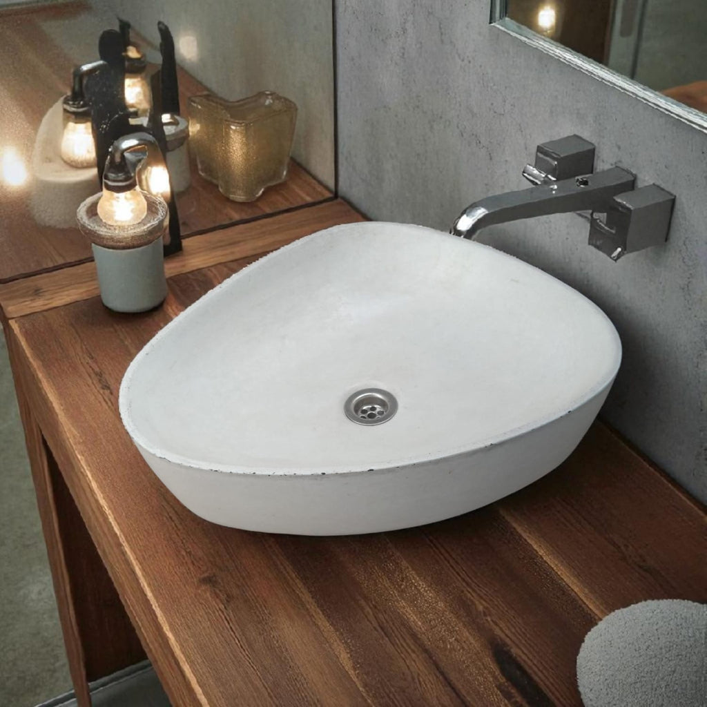 Angels Egg Bespoke Ivory Sink 50 x 41 x 11.5cm Seedleme