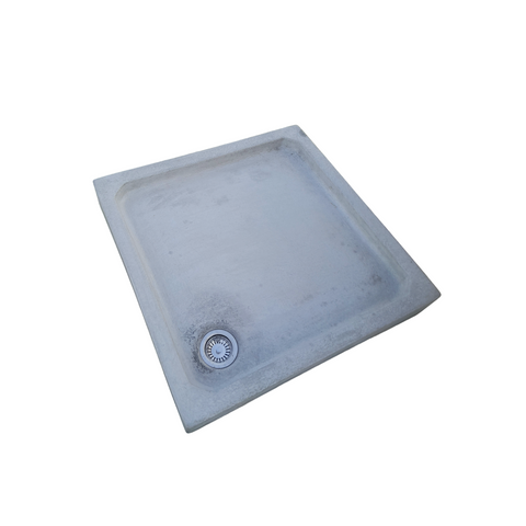 Image of Solid Square Concrete Shower Pan 90 x 90 x 13,5