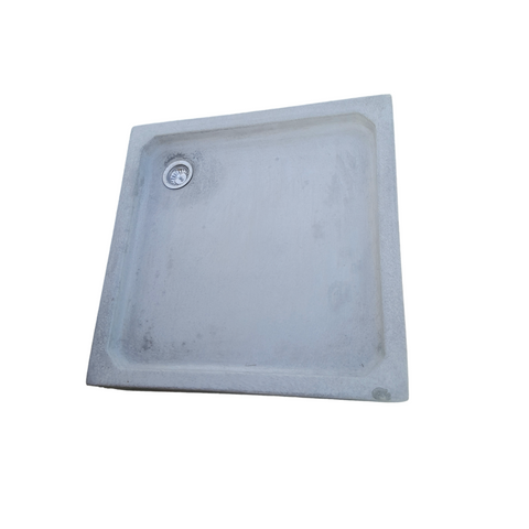 Image of Solid Square Concrete Shower Pan 90 x 90 x 13,5