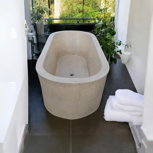 Silverland Sandstone Concrete Bath 175 x 80 x 50cm