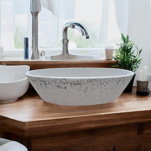 Exposed Aggregate Calypso Grey Bespoke Sink 56 x 29.5 x 15cm