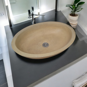 Angels Rock Pool Sandstone Bespoke Bathroom Sink 545x400x165mm