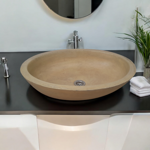 Angels Rock Pool Sandstone Bespoke Bathroom Sink 545x400x165mm