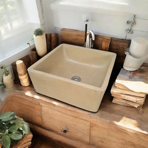 Mermaids Pond 39x39x16cm Sandstone Bespoke Sink