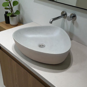 Angels Egg Bespoke Grey Sink 50 x 41 x 11.5cm