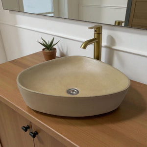 Angels Egg Bespoke Sandstone Bespoke Sink 50 x 41 x 11.5cm