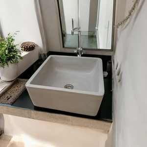 Mermaids Pond Bespoke Grey 39x39x16cm Seedleme